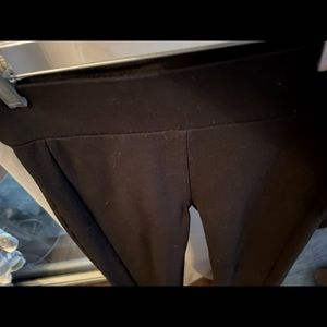 These are black dress type leggings from loft